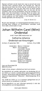 onderstal